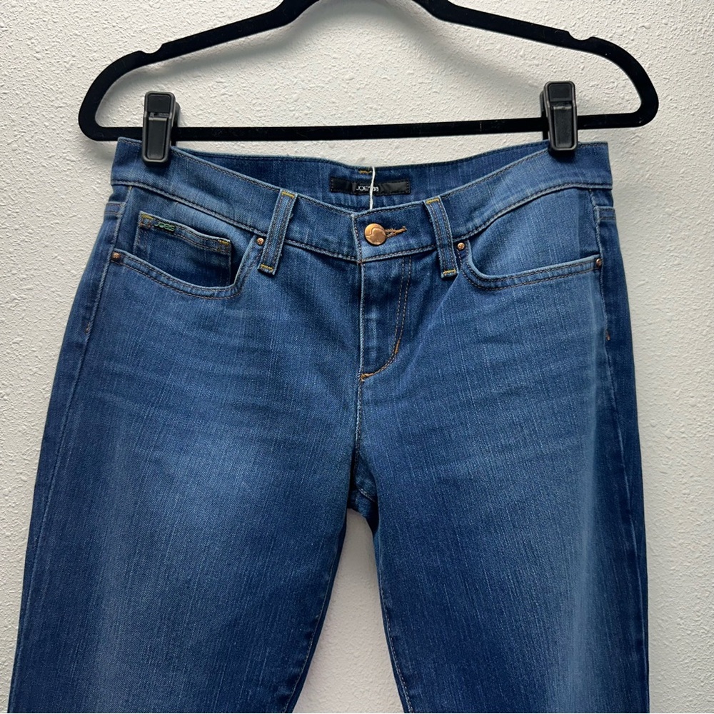 Joe's Cigarette Jeans Women's Straight Leg in Deep Blue - Picture 3 of 11